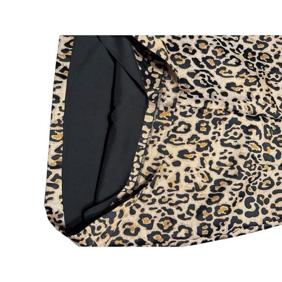 Vince Camino Dress Animal Print Size 4 - Picture 9 of 10
